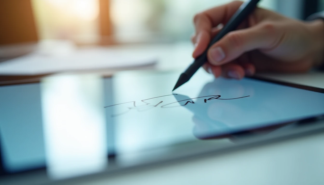 Créer une signature électronique sans logiciel payant